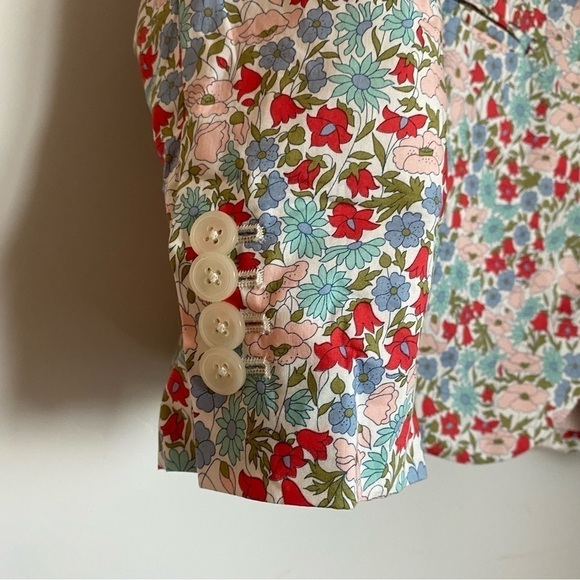 J. CREW x LIBERTY LONDON Campbell Blazer Size 6 - Picture 5 of 10